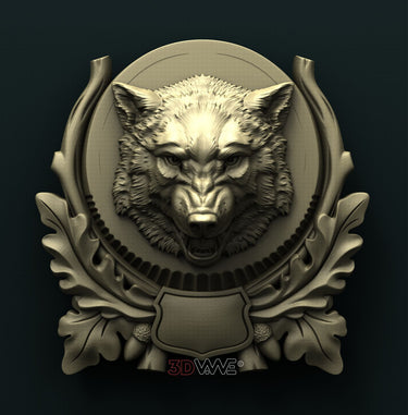 WOLF 3D STL 3DWave